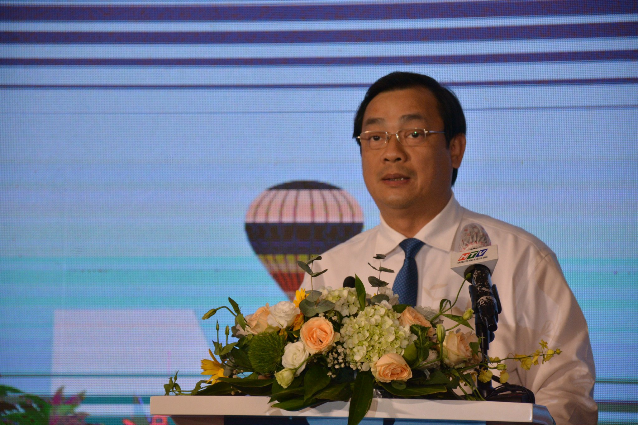 Tổng cục trưởng TCDL Nguyễn Trùng Khánh phát biểu chỉ đạo tại diễn đàn (Ảnh: Trần Lợi)